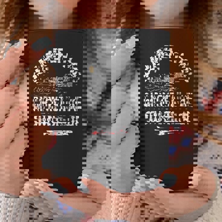 ヴィンテージ 1980年代ホラー映画ファン Cw クリスタル レイクスラッシャーフィルム コーヒーマグ 面白い贈り物