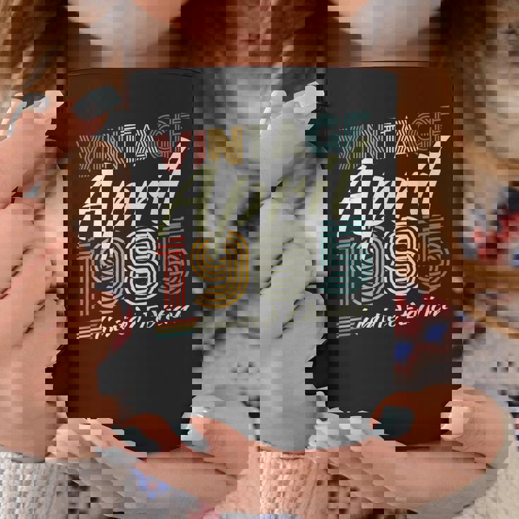 ヴィンテージ 1985年4月 40歳の誕生日プレゼント 男性 女性 コーヒーマグ 面白い贈り物