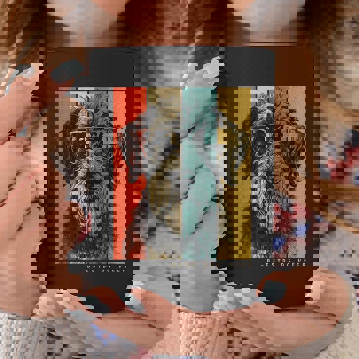 ヴィンテージ ジャイアント シュナウザー 犬 ママ パパ キッズ メンズ レディース コーヒーマグ 面白い贈り物