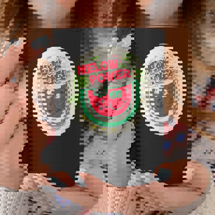 ヴィンテージ スクラッチ&スニフ ステッカー スイカ、メロンパワー コーヒーマグ 面白い贈り物