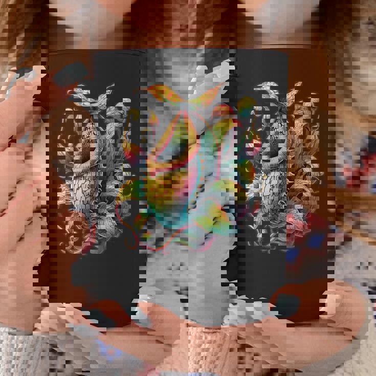 ヴィンテージ ネペンテス ピッチャー 植物ティー 食虫植物アート コーヒーマグ 面白い贈り物