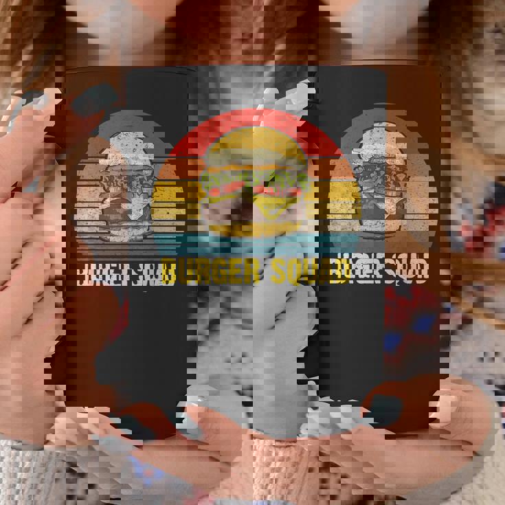 ヴィンテージ バーガー スクワッド チーズバーガー ハンバーガー 恋人へのギフトに コーヒーマグ 面白い贈り物