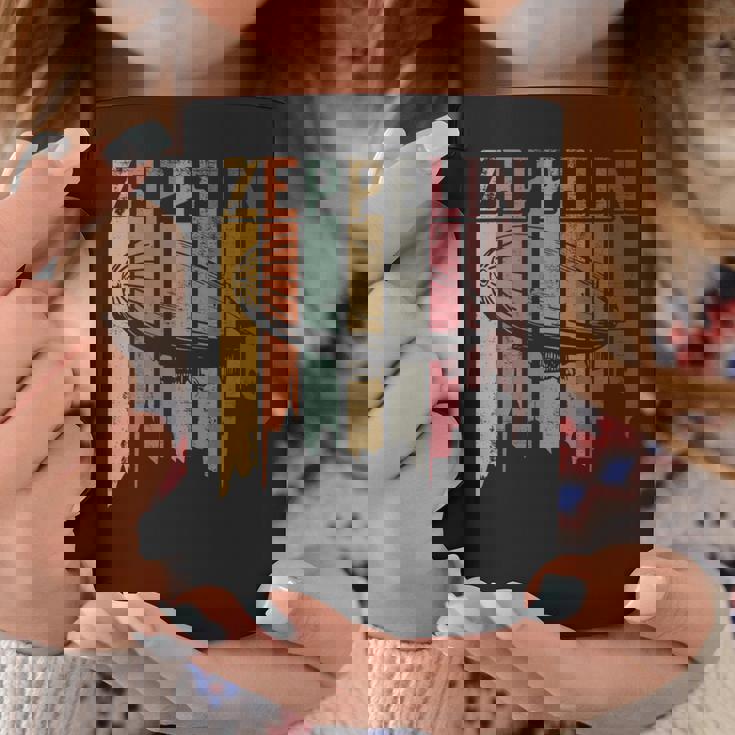 ヴィンテージ レトロ ツェッペリン 飛行船 アンティーク調 コーヒーマグ 面白い贈り物