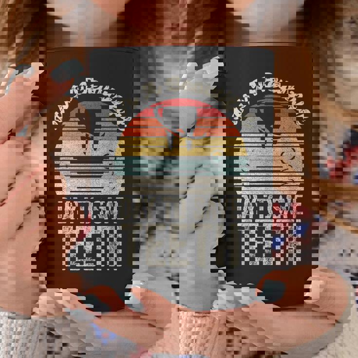 ヴィンテージ 歯医者 歯医者 美人の日 コーヒーマグ 面白い贈り物