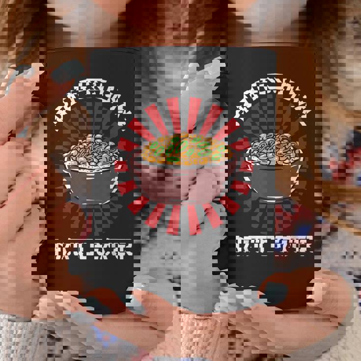 ヴィンテージ 納豆好き プロ仕様 納豆喰い 和風 コーヒーマグ 面白い贈り物