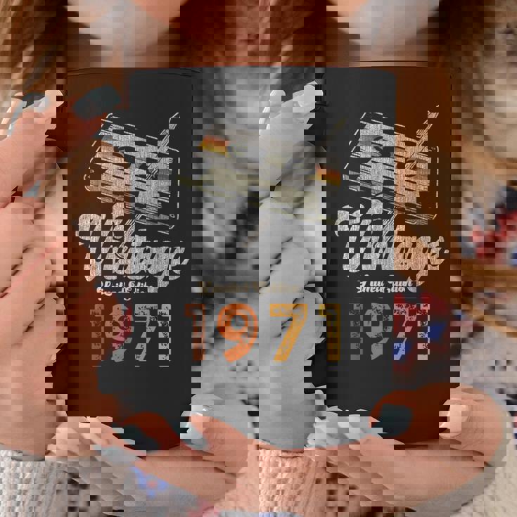 ヴィンテージ1971 カセット・ペンシル 54歳の誕生日 コーヒーマグ 面白い贈り物