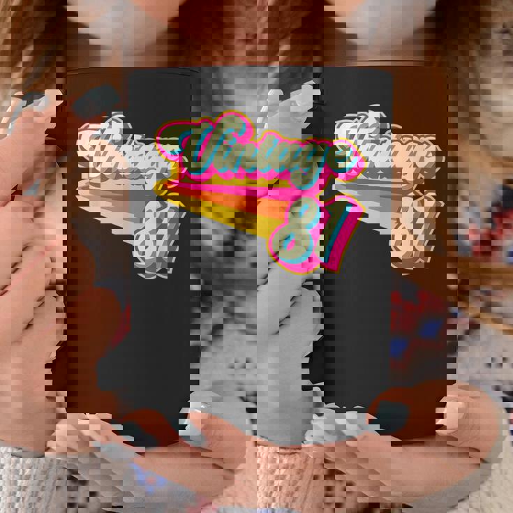 ヴィンテージ1981バブルガム コーヒーマグ 面白い贈り物