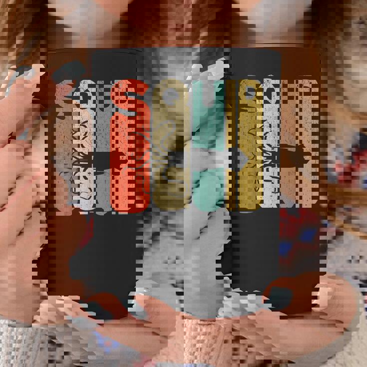 ヴィンテージスタイル イカシルエット 面白いイカシャツ コーヒーマグ 面白い贈り物