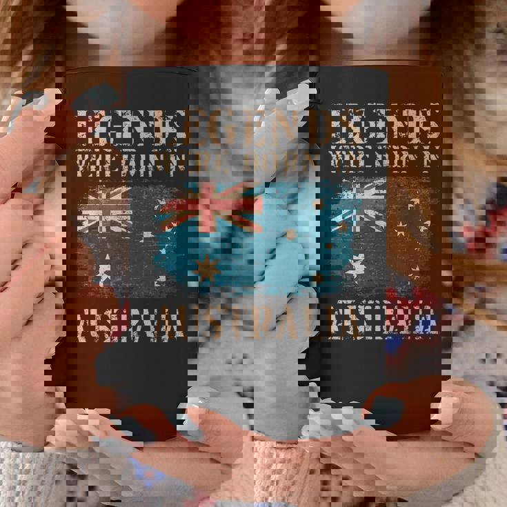 ヴィンテージデザインオーストラリア国旗オーストラリア コーヒーマグ 面白い贈り物