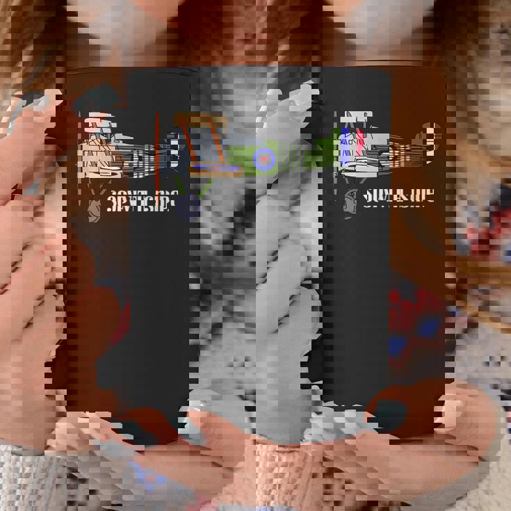 ヴィンテージ複葉機第一次世界大戦イギリス空軍ソッピーススナイプ コーヒーマグ 面白い贈り物