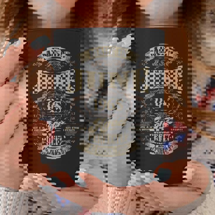 ヴィンテージ還暦祝い 1965年6月生まれ 60歳 コーヒーマグ 面白い贈り物