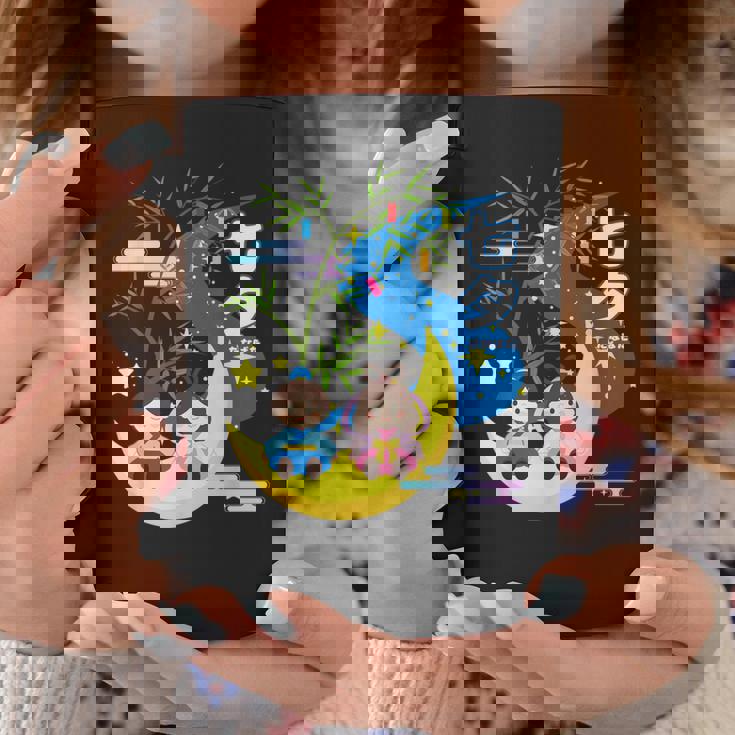 七夕、天の川、着物、日本祭りかわいい、星、日本の伝統的なお祭り、夏、夏休み、日本人形 コーヒーマグ 面白い贈り物