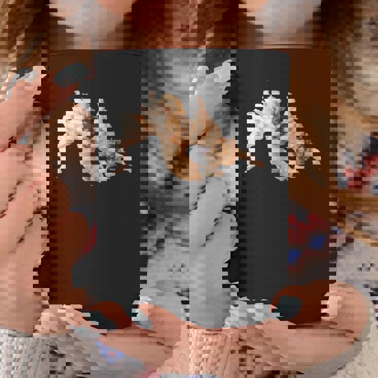 三つの天使 モチーフ、かわいいエンジェル、絵画アート コーヒーマグ 面白い贈り物