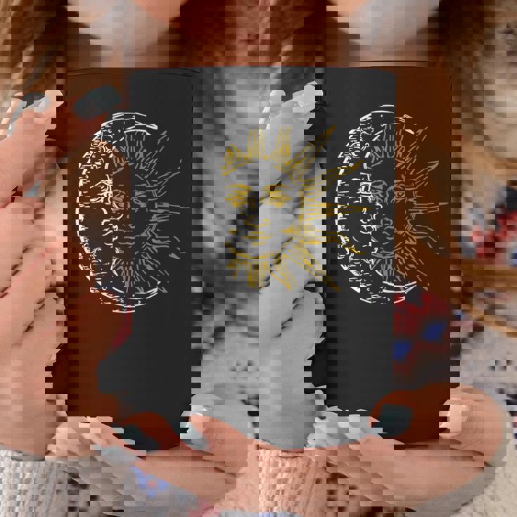 三日月 太陽 コーヒーマグ 面白い贈り物