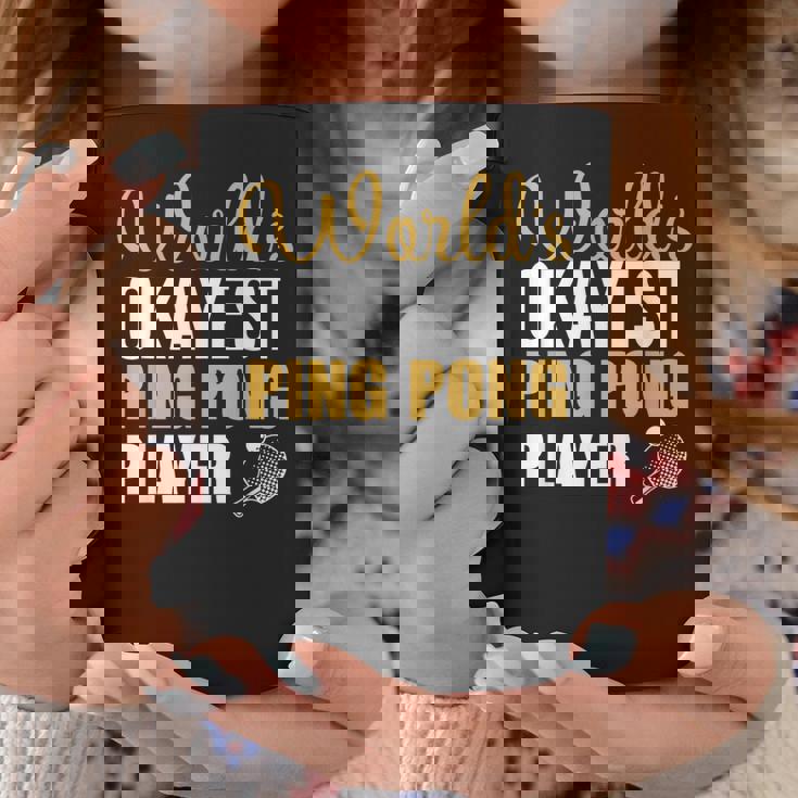 世界で一番大丈夫な卓球選手 コーヒーマグ 面白い贈り物