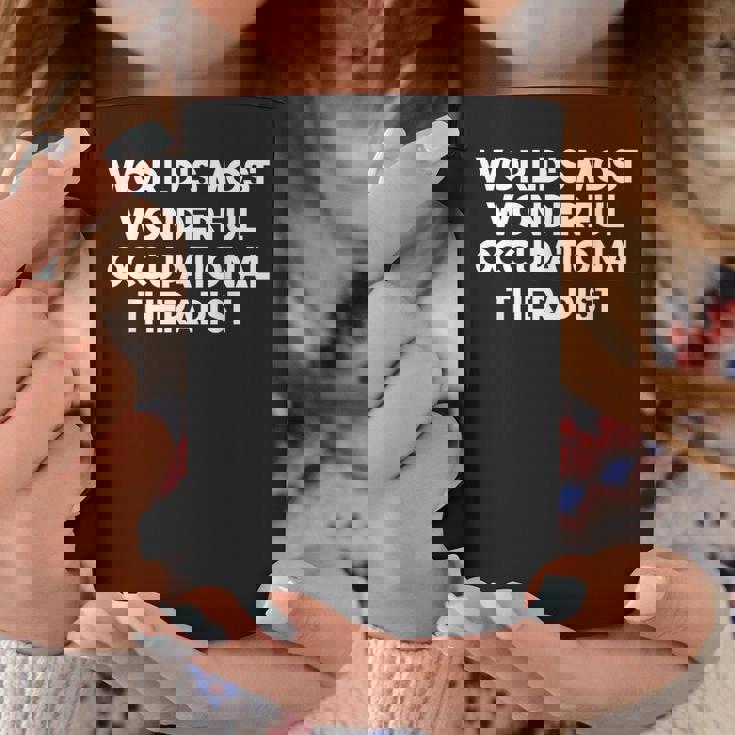 世界で最も素晴らしい作業療法士 コーヒーマグ 面白い贈り物