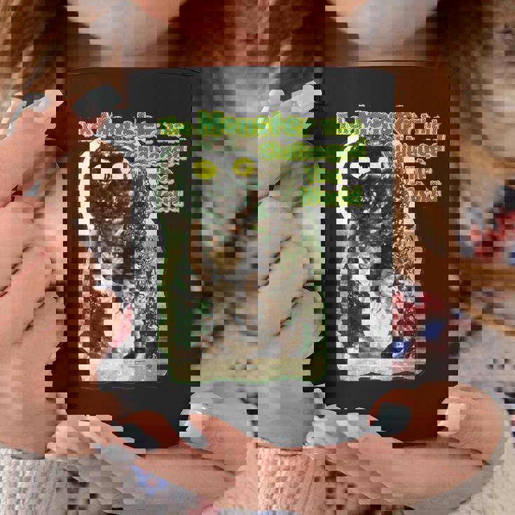 世界に挑んだヴィンテージクラシックホラーモンスター コーヒーマグ 面白い贈り物