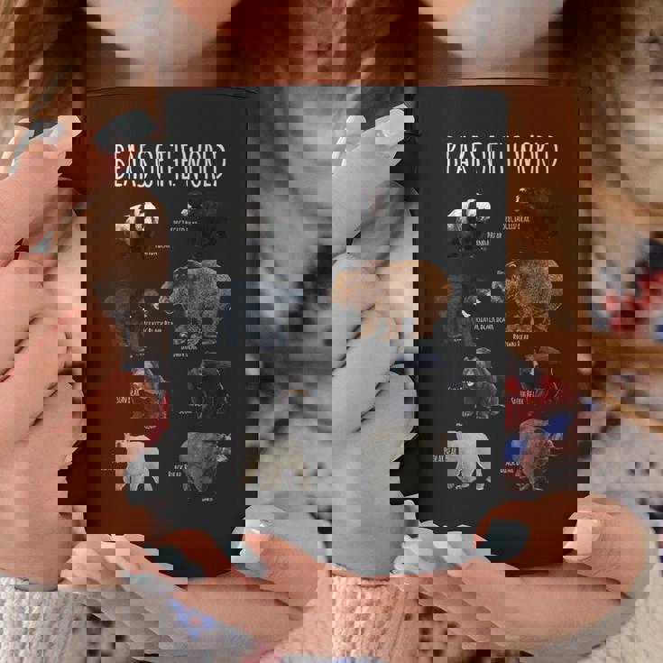 世界のクマ パンダ ポーラーグリズリー ブラック かわいいクマギフト コーヒーマグ 面白い贈り物