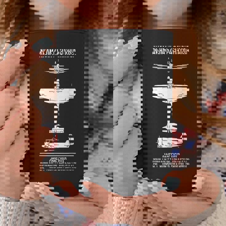 中島 Ki-43 隼 第二次世界大戦の日本の戦闘機 コーヒーマグ 面白い贈り物