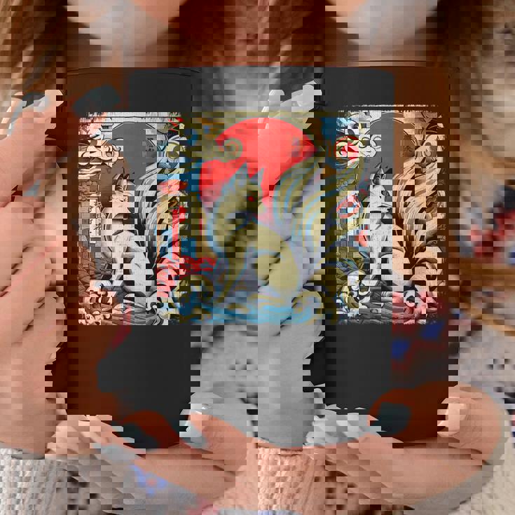 九尾狐 きつね コーヒーマグ 面白い贈り物