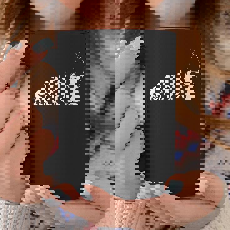 人類の進化 弓道 弓術 弓道好き 騎射 歩射 堂射 弓道部 弓道サークル 古武術 和弓 エボリューション コーヒーマグ 面白い贈り物