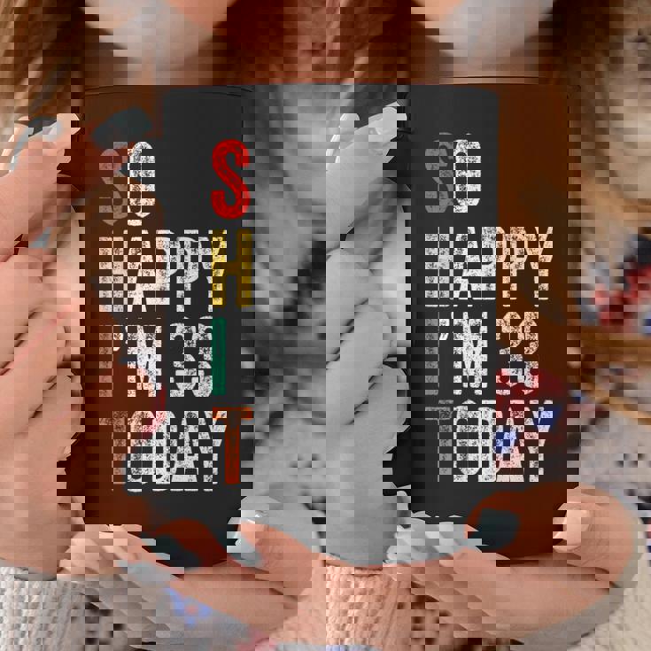 今日は33歳だおもしろい33歳の誕生日 コーヒーマグ 面白い贈り物