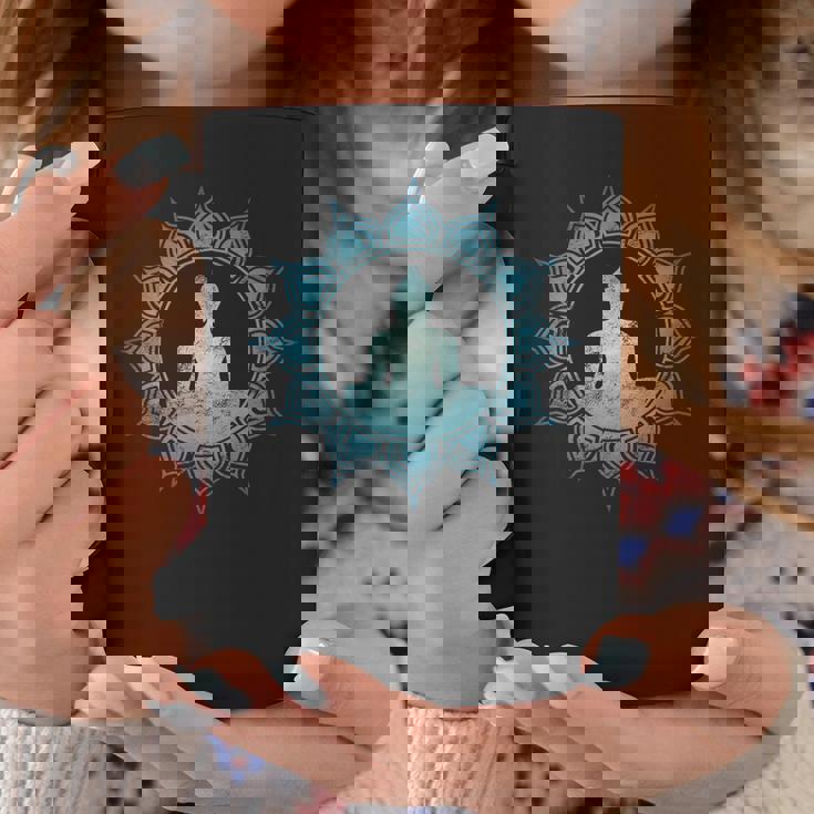 仏 瞑想 チャクラ 蓮の花 仏教 ヨガ コーヒーマグ 面白い贈り物