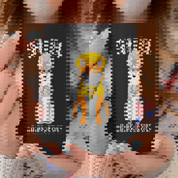 傘寿祝い 犬 柴犬 ちゃんちゃんこ 男性 女性 犬好き 80歳 Dog Days Best Days コーヒーマグ 面白い贈り物