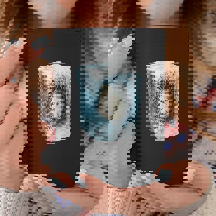 冷凍アンティーク時計のシュールなデザイン コーヒーマグ 面白い贈り物