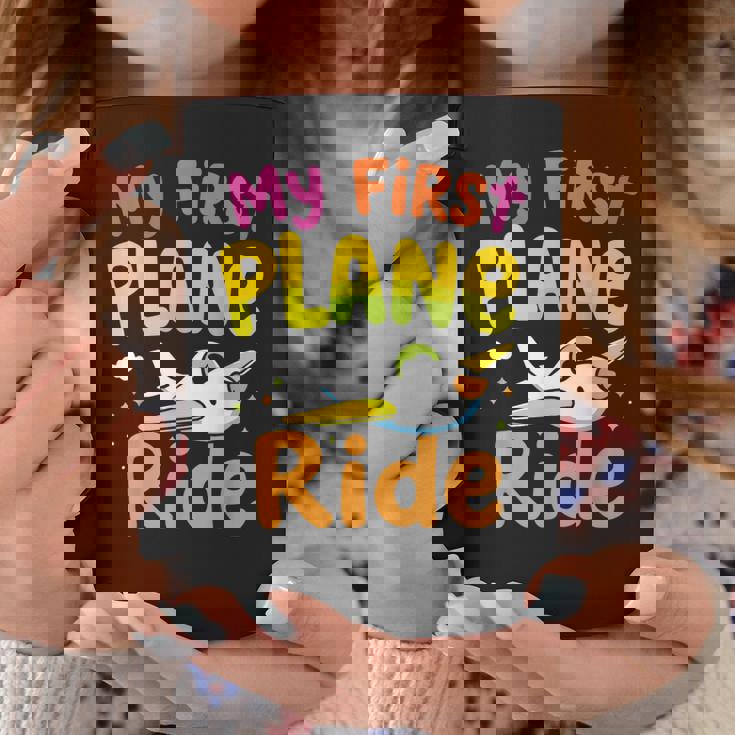 初めてのフライトmy First Plane Ride コーヒーマグ 面白い贈り物