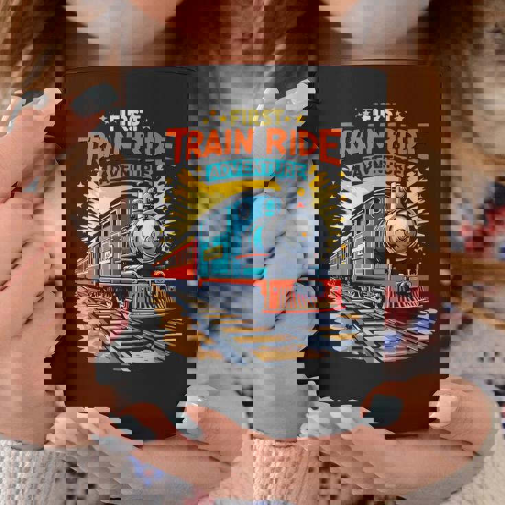 初電車 乗る 鉄道 アドベンチャー 風景 旅行 メモリーギア コーヒーマグ 面白い贈り物