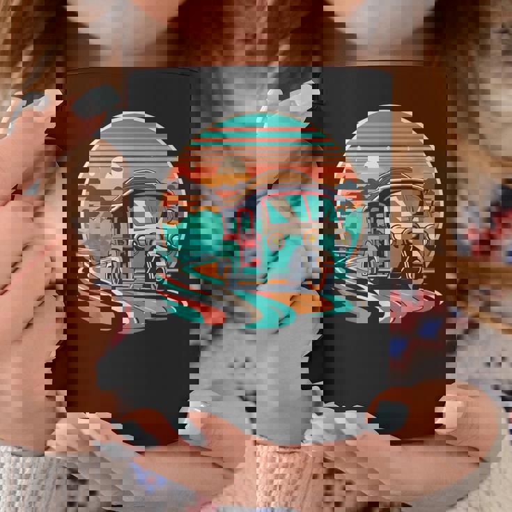 前景にアジアのトゥクトゥク コーヒーマグ 面白い贈り物