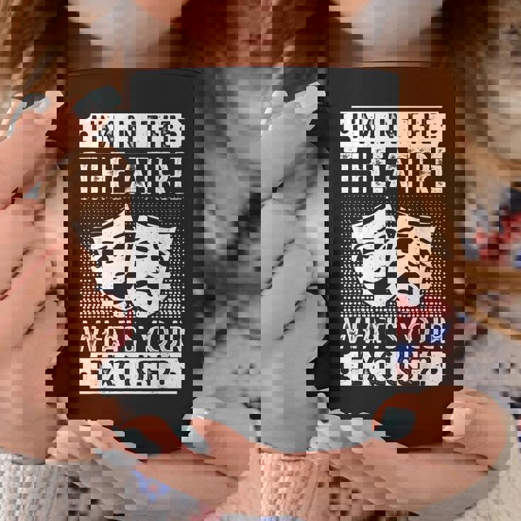 劇場 What´S Your Excuse 俳優ミュージカル劇場 コーヒーマグ 面白い贈り物