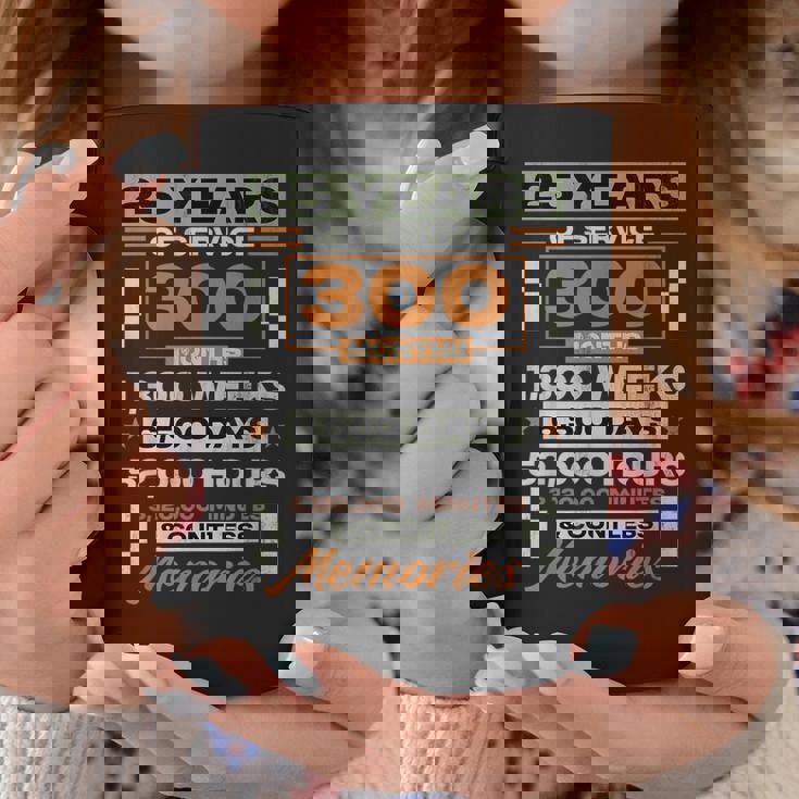 勤続25年 25周年 退職記念 コーヒーマグ 面白い贈り物