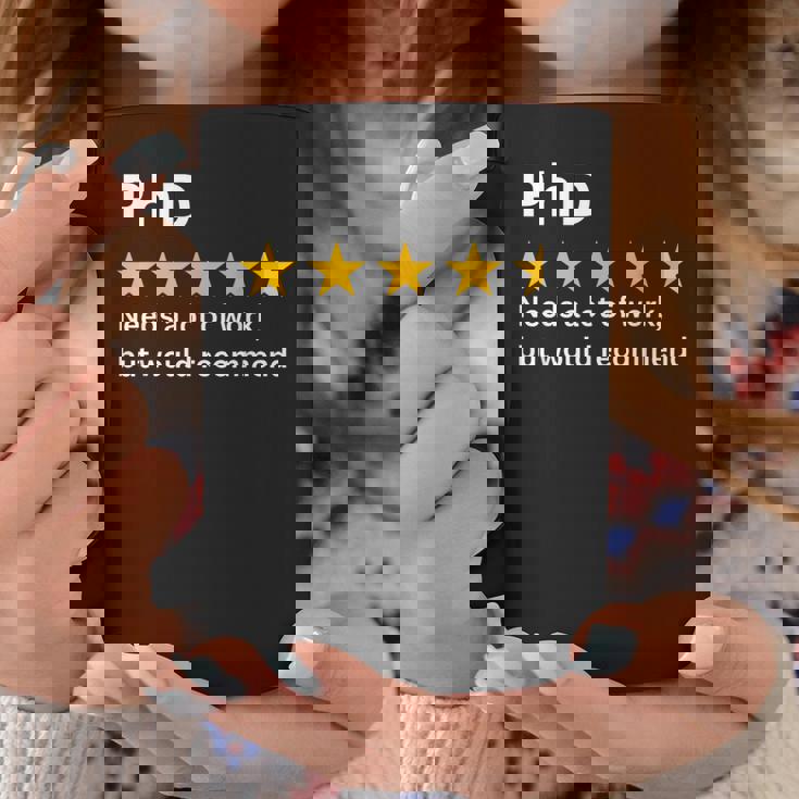 博士号、多くの努力が必要ですが、推奨される、面白い博士号。 コーヒーマグ 面白い贈り物