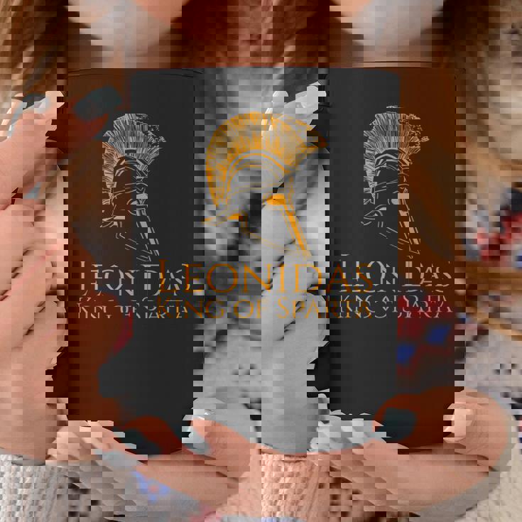 古代ギリシャtシャツ-レオニダス王スパルタの王 コーヒーマグ 面白い贈り物