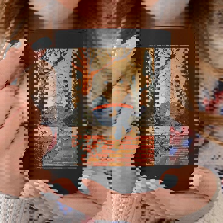 古典的なおとぎ話の保育園は壁にハンプティダンプティ土をライムズ コーヒーマグ 面白い贈り物