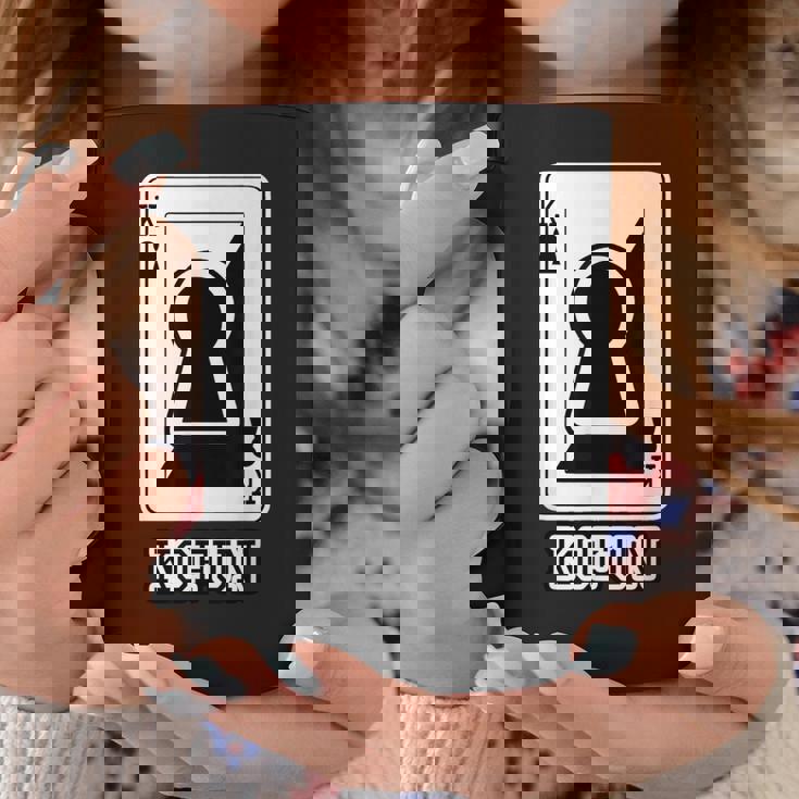 古墳《トランプのキング》パロディ【変なデザイン屋さん】歴史 かわいい イラスト 面白い おしゃれ コーヒーマグ 面白い贈り物