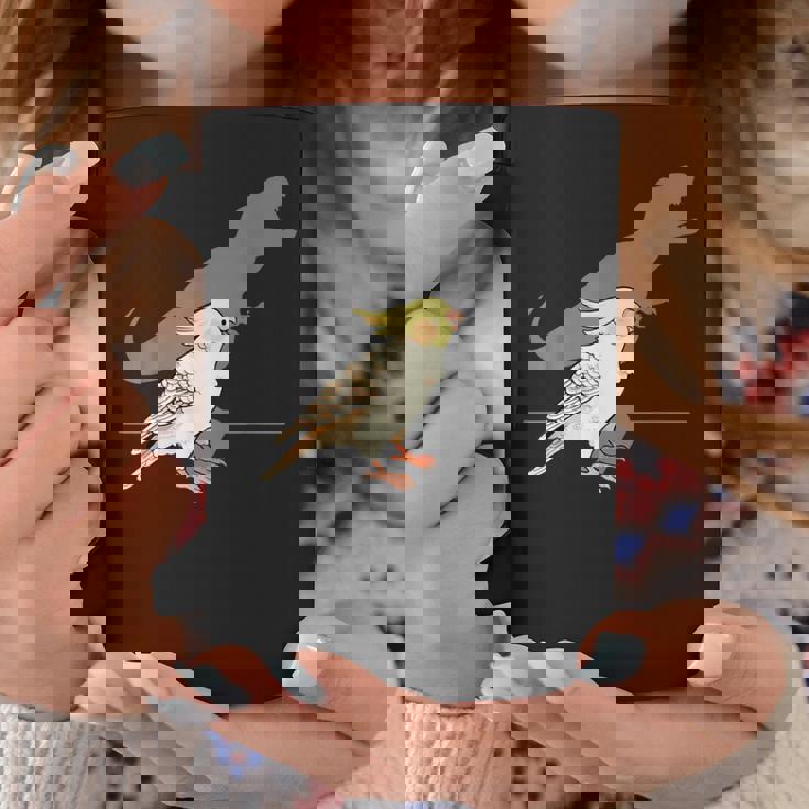 叫ぶオカメインコ オカメインコ好き かわいい 鳥ジョーク 鳥好き インコの飼い主 いんこの飼い主 インコ コーヒーマグ 面白い贈り物