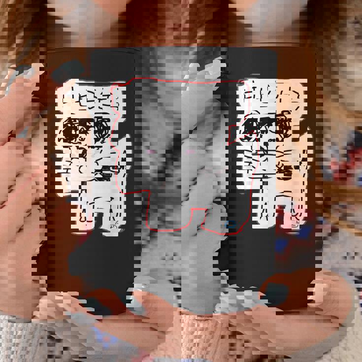 可愛い 癒される ジャックラッセルテリア 手書き ゆるい おもしろ 面白い 笑える 犬 日本語 個性的な けせらせら コーヒーマグ 面白い贈り物