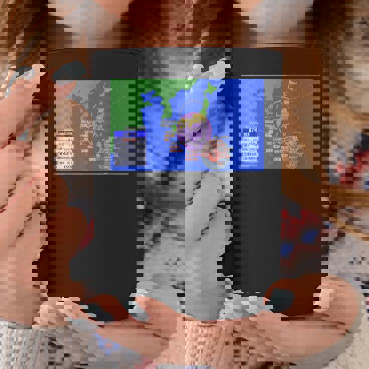 台風情報デザイン コーヒーマグ 面白い贈り物