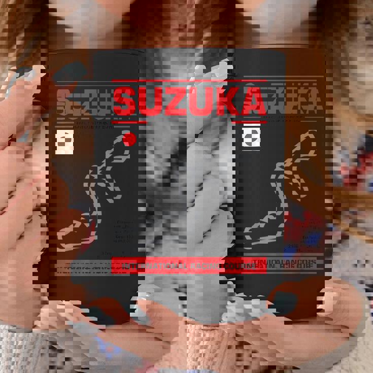 名サーキット概要 鈴鹿トラックレースファンカーレース コーヒーマグ 面白い贈り物