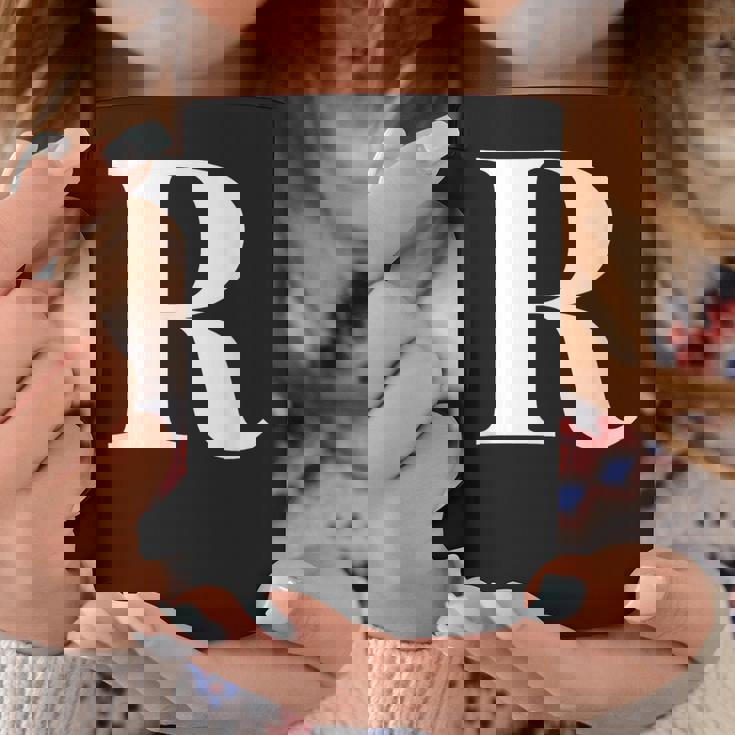 名前入り アルファベット イニシャル文字 R ギフト コーヒーマグ 面白い贈り物