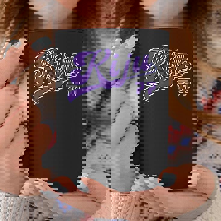 喜寿祝い 野球 野球好き 野球ユニフォーム風 Kiju 文字 父 母 男性 女性 おもしろ 77歳 誕生日 コーヒーマグ 面白い贈り物