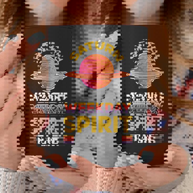 土星 惑星 土星の環 Weekday コーヒーマグ 面白い贈り物