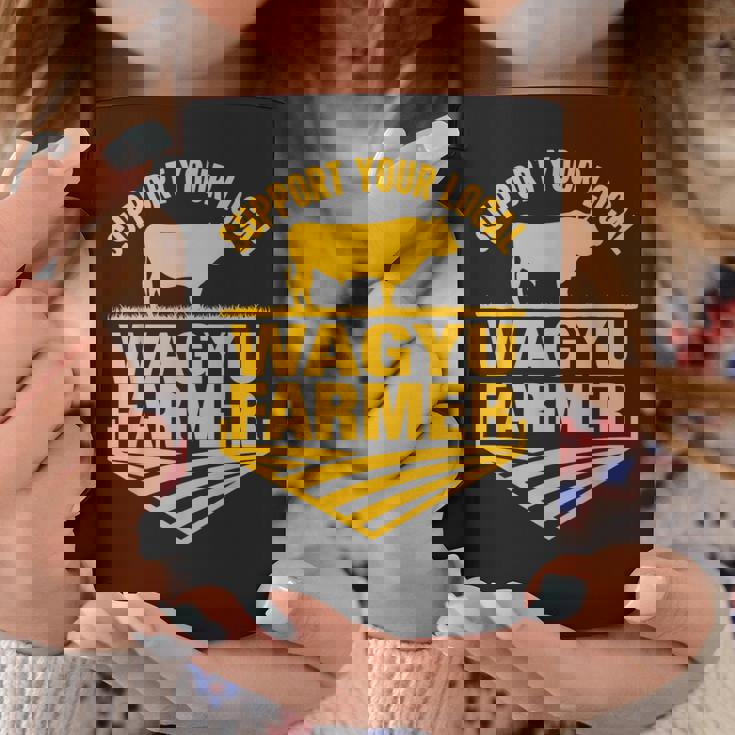 地元和牛農家を応援 牛和牛牧場。 コーヒーマグ 面白い贈り物