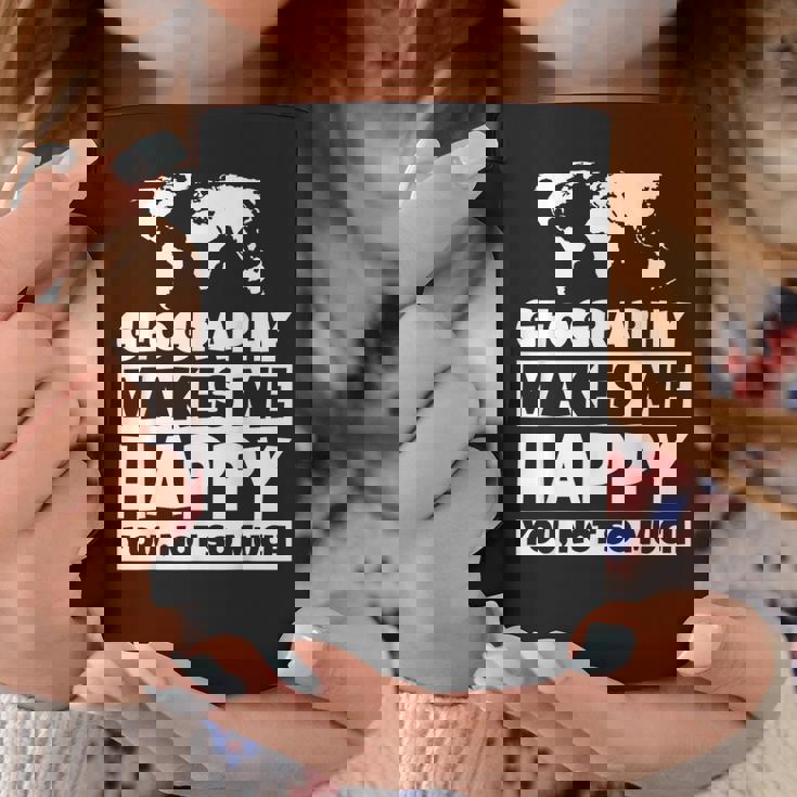 地理の先生への贈り物-面白い地理の恋人のユーモア コーヒーマグ 面白い贈り物