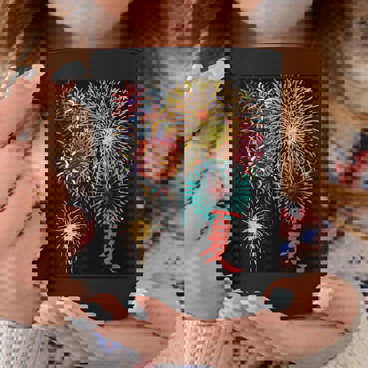 夏だね！花火だ！ コーヒーマグ 面白い贈り物