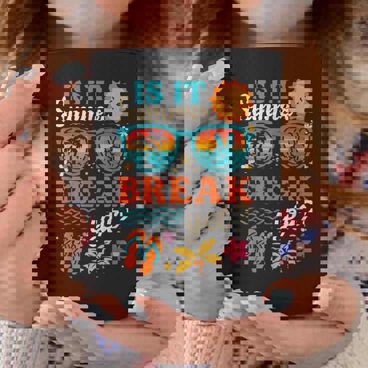 夏休みなのに、学校教師休暇の最終日 コーヒーマグ 面白い贈り物