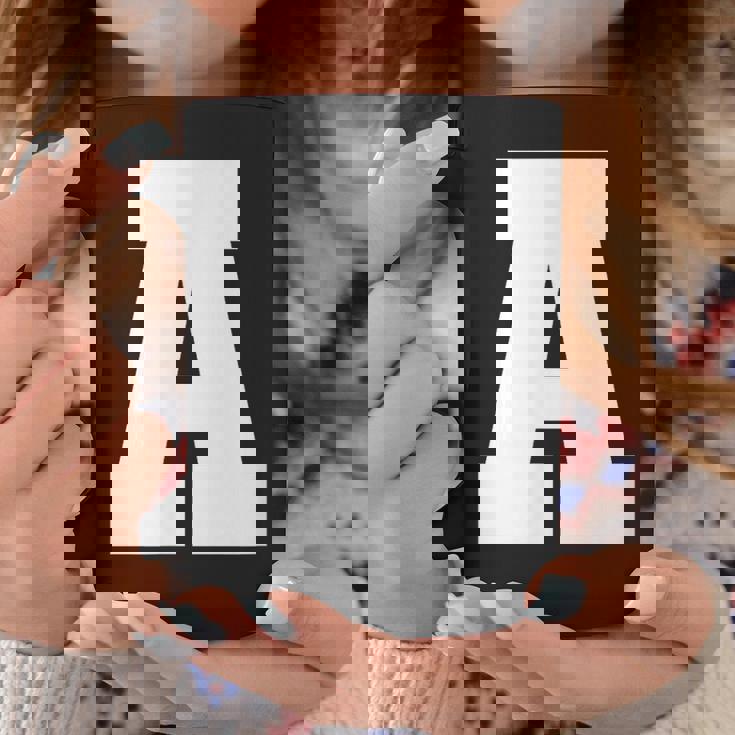 大文字 A アルファベットモノグラム イニシャル コーヒーマグ 面白い贈り物